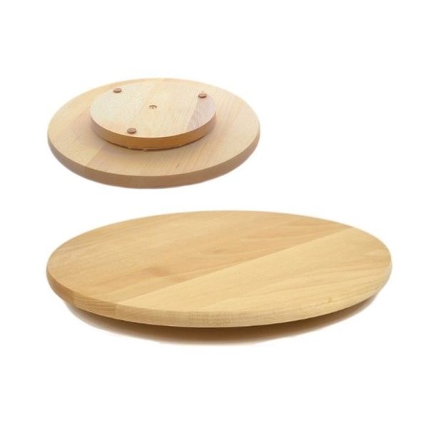 Rotating wooden stand - 35 cm