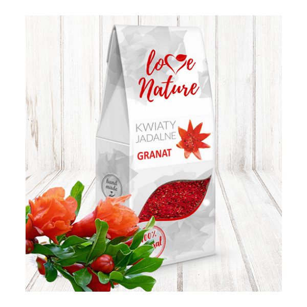 Edible dried flowers - pomegranate 10 g
