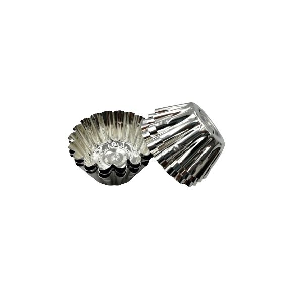 Metal tartlet molds 5.7 cm