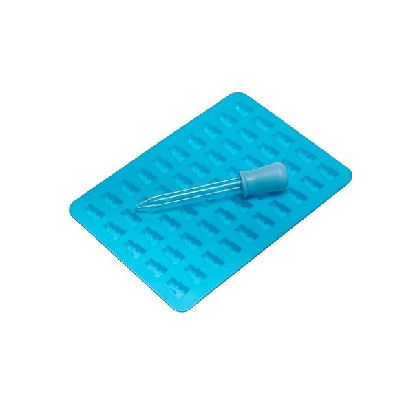 Form of silicone bears with a pipette