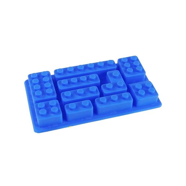 Szilikon forma lego kockákhoz 10 db kicsi