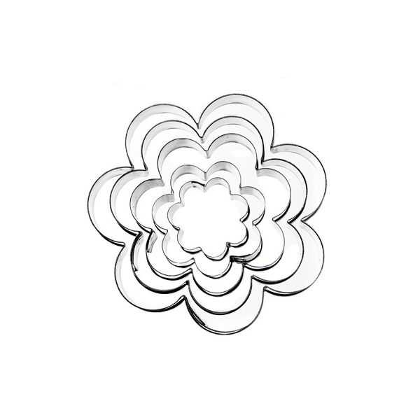 Flower cutter - set of 5 sizes