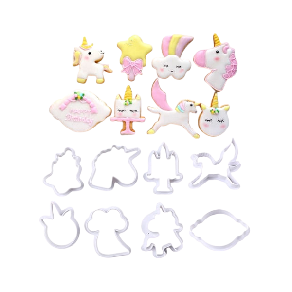 Unicorn cutter I - 8 pcs