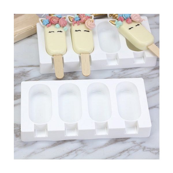 Classic silicone mold for popsicles 2 pcs small