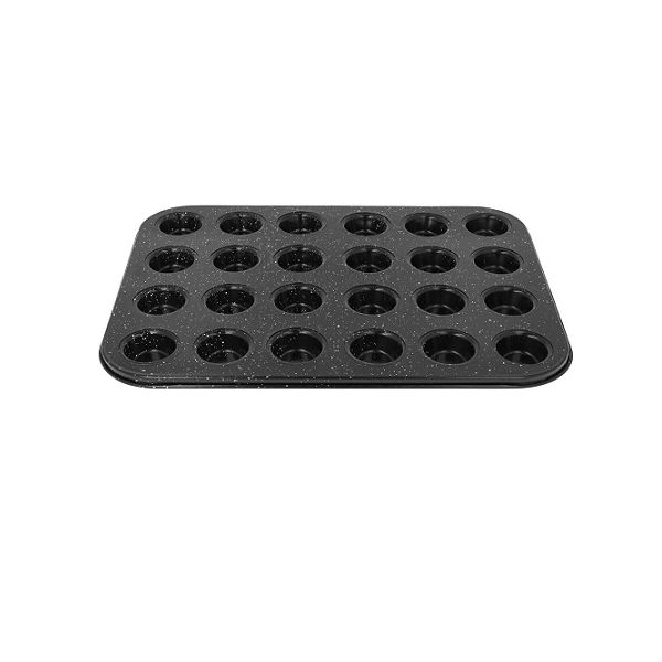 Plech na muffiny mini čierny Plech na muffiny mini čierny