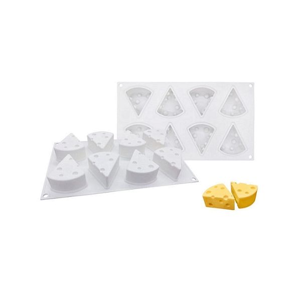 Forma silikón trojuholníky syra