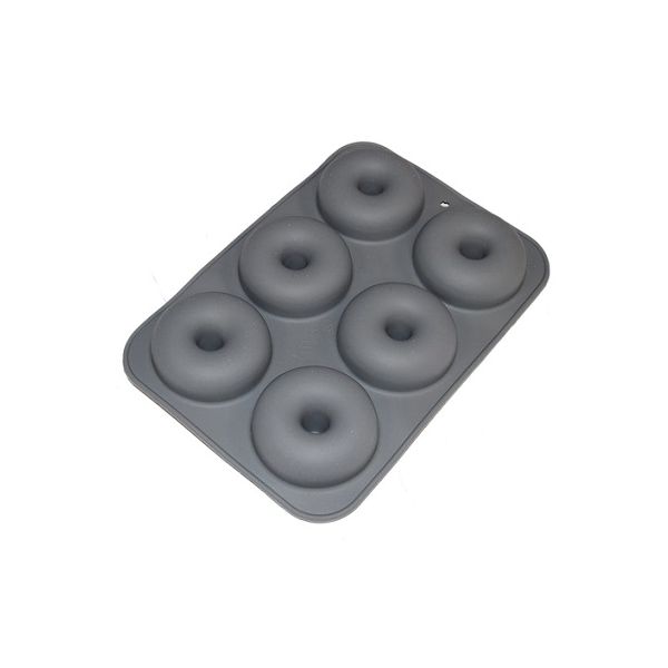 Silikonform für Donuts 6 Stk