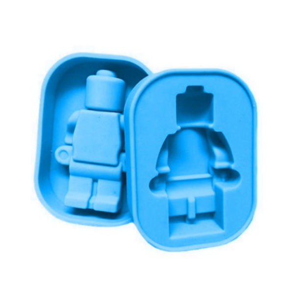 Forma silikón panáčik lego, 9,5 cm Forma silikón panáčik lego, 9,5 cm