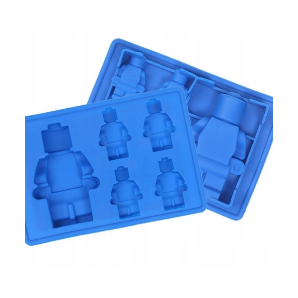 Mold silicone lego figures 5 pcs