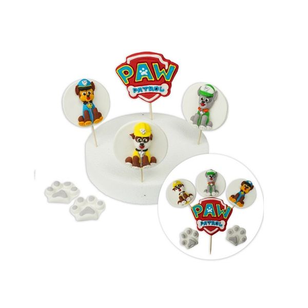 Zápich - Paw Patrol - psíkovia, logo, labky Zápich - Paw Patrol - psíkovia, logo, labky