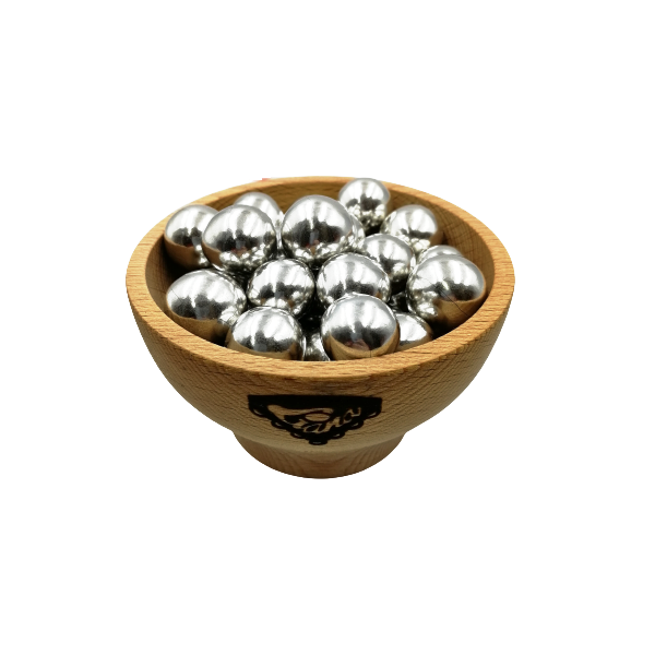 Chocolate balls - silver 150 g