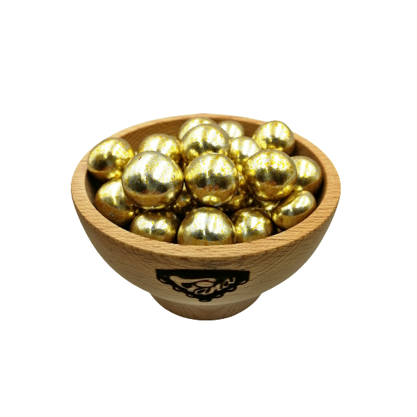 Guličky čokoládové - zlaté 150 g