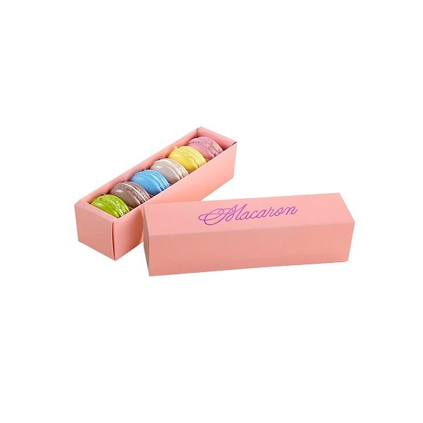 Box for 6 salmon macaroons