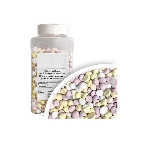 Mini colored meringues 150g