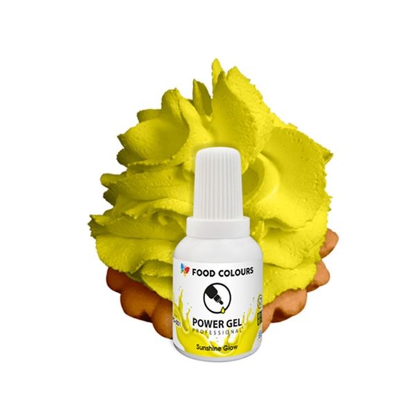 Gelfarbe Food Colors extra hellgelb 001 20g