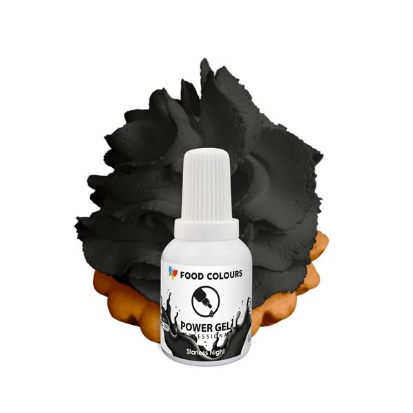 Gel paint Food Colors extra black 191 20g
