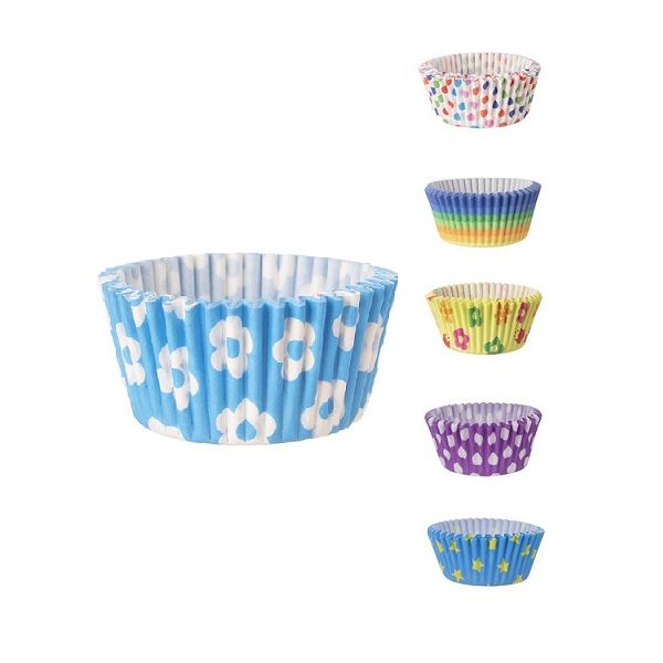 Cupcakes papírkeverék 5 cm 80 db