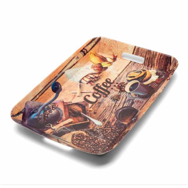 Podnos plast Coffee 37 x 25 x 3,7 cm Podnos plast Coffee 37 x 25 x 3,7 cm