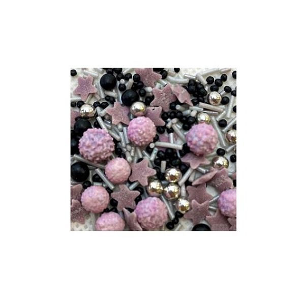 Sprinkle purple-black mix 100 g