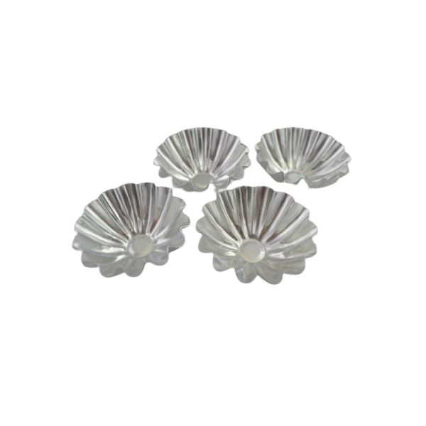 Metal tartlets dia. 7 cm 4 pcs