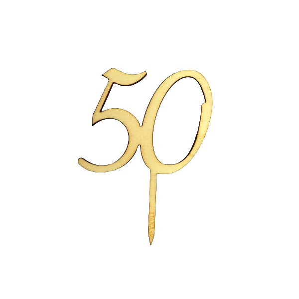 Zápich dřevěný - číslo Zápich dřevěný - číslo, 50