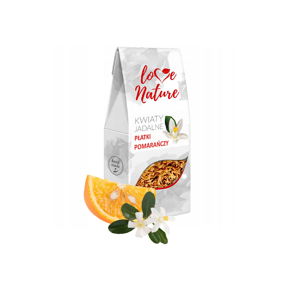 Edible dried flowers - orange flower slices 20 g Edible dried flowers - orange flower slices 20 g