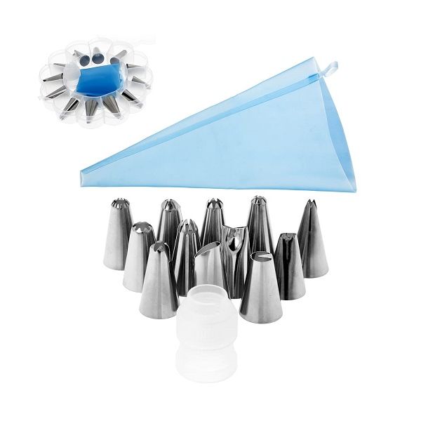 Set of tips 12 pcs + adapter + bag II