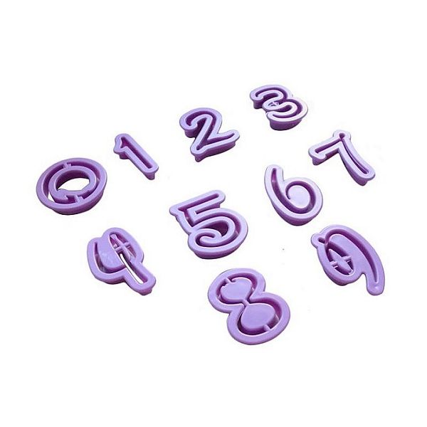 Number cutter length 4.5 cm