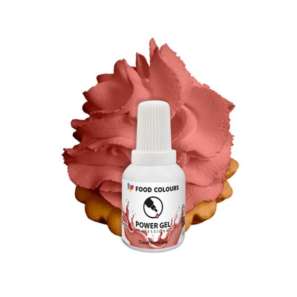 Gel paint Food Colors extra coral red 036 20g
