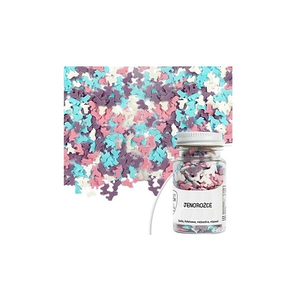 Unicorn sprinkle mix of colors 30 g