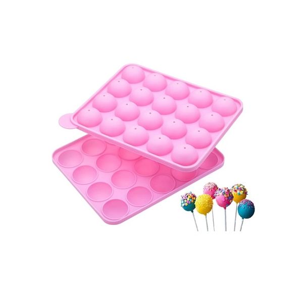 Form Silikon Cake Pops rund 20 Stk