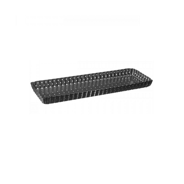 Forma s vyberateľným dnom perforovaná 35 x 11 cm Forma s vyberateľným dnom perforovaná 35 x 11 cm