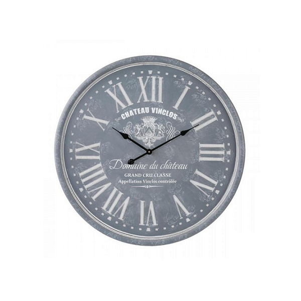 Clock gray 52 cm