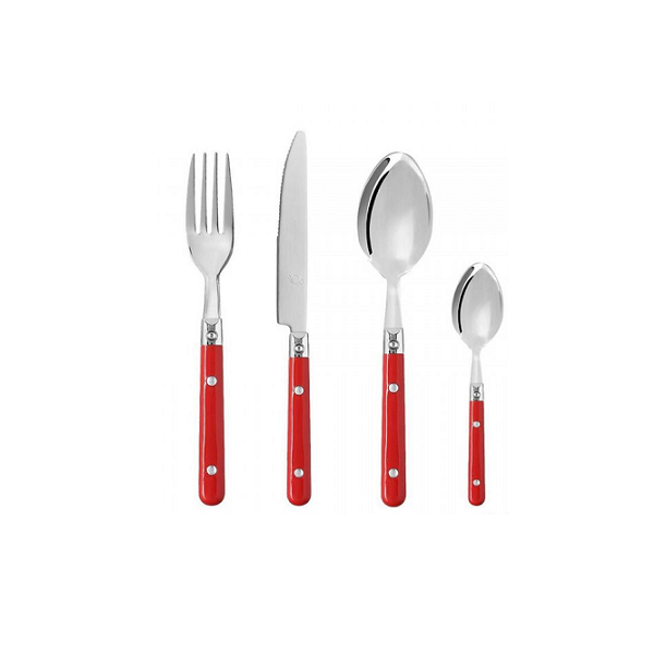 Bistro red cutlery