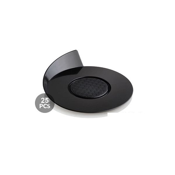 Podložka plast černá 86 mm 25 ks
