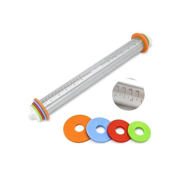 Adjustable dough roller