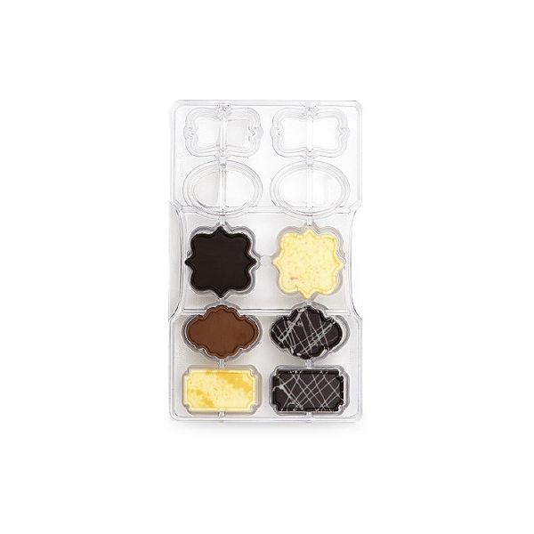 Mold for chocolate - badges