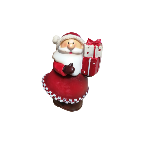 Santa Claus ceramic figure