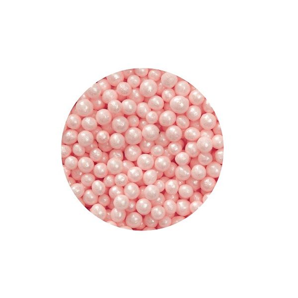 Posyp hrášok svetlo ružový 8 mm 60 g Posyp hrášok svetlo ružový 8 mm 60 g
