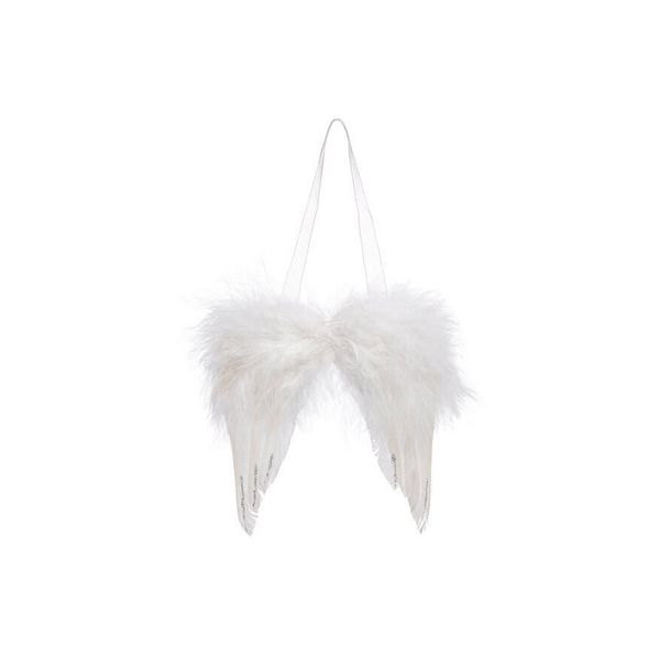 Angel wings made of feathers 16x15 cm