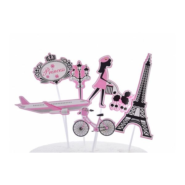 Stamp Paris 6 pcs