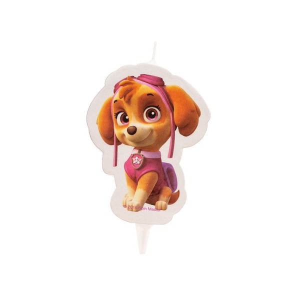 Paw Patrol Skye Kerze