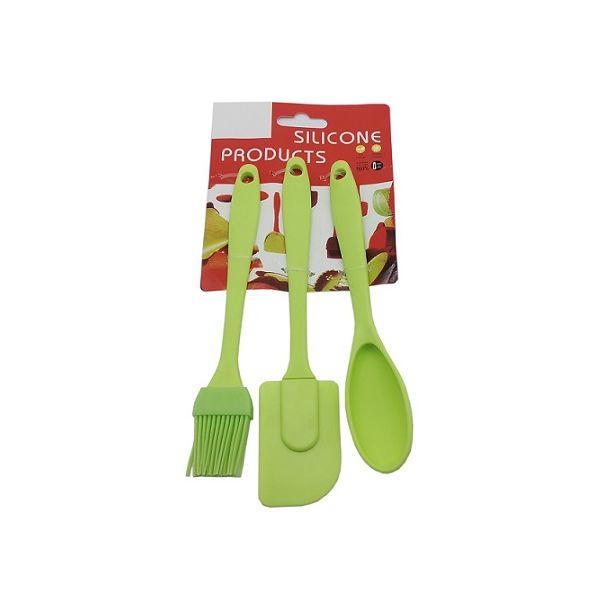 Set of spatula, bow, spoon