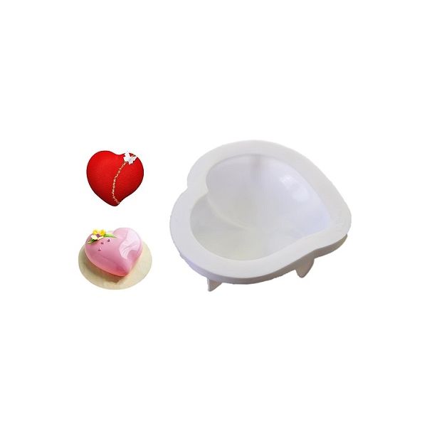 Forma silikon srdce 17 cm