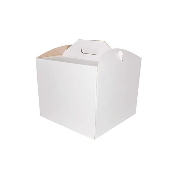 Cake box with handles 34 x 34 x 25 cm