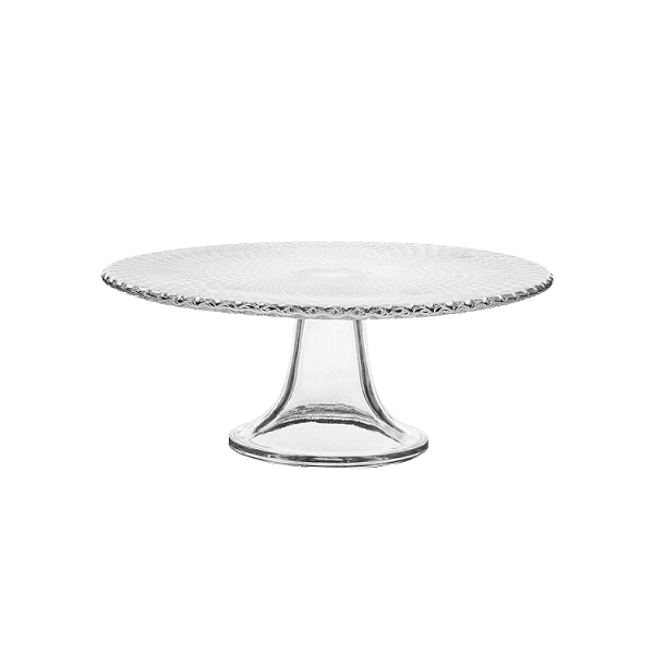 Stojan na dort sklo 28 cm