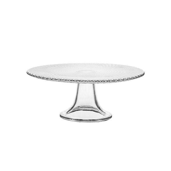 Cake stand glass 28 cm