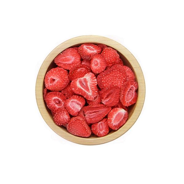 Gefriergetrocknete Erdbeerscheiben 35 g