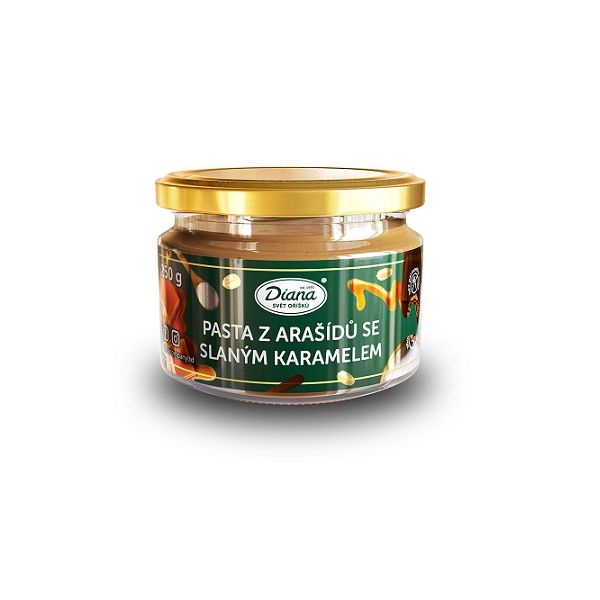 Peanut paste with salted caramel 250 g Peanut paste with salted caramel 250 g