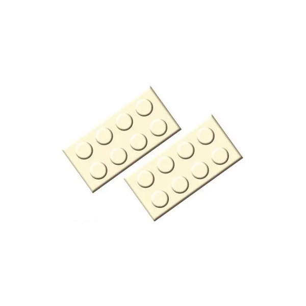 Form für Lego-Würfel aus Kunststoff, 16 Stück